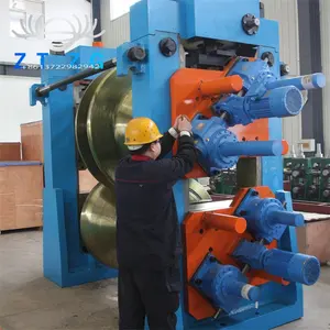 Yüksek güvenlik seviyesi boru üretim hattı karbon çelik yuvarlak boru haddeleme boru şekillendirme makinesi