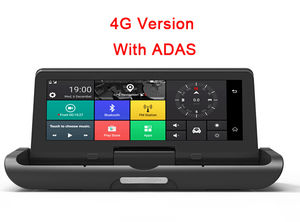 4G ADAS רכב <span class=keywords><strong>DVR</strong></span> 7.84 ''לוח מחוונים אנדרואיד WiFi GPS Navigator כפול עדשת מצלמת דאש רכב וידאו מקליט Rearview מצלמה MT785 - Product Image 2