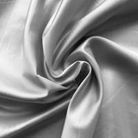 Doublure en taffetas sergé d'acétate de qualité supérieure, antistatique et infroissable, 100 % douce et respirante pour vêtements de filles, tissée et teinte