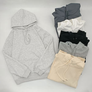 100% algodón liso pulóver sudaderas con capucha de gran tamaño para hombre, estampado con logotipo Unisex 3D Puff estampado sudaderas con capucha para hombre - Product Image 1