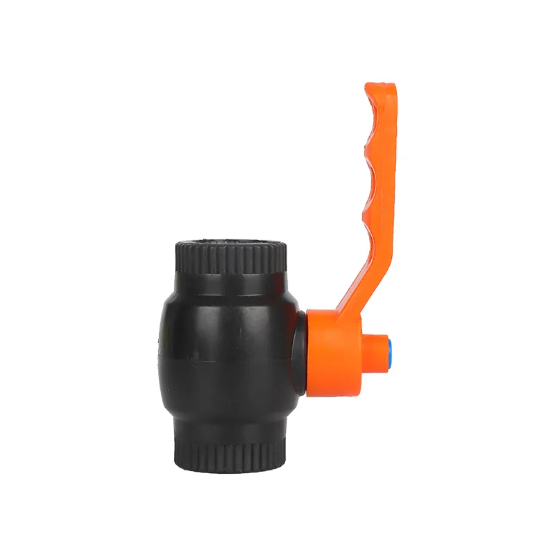 pe material iron handle big flow irrigation fitting 32mm ball valve for water supply