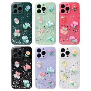 <span class=keywords><strong>2023</strong></span> nuevo Fabrica 3D decoración brillo estuches funda protectora de teléfono para celurare carcasa fundas funda para <span class=keywords><strong>iPhone</strong></span> 14 15 pro Max - Product Image 1