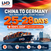 Services logistiques Agent de livraison Transitaire international Transport DDP Allemagne Expédition de conteneurs LCL