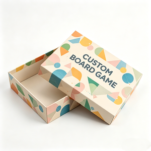 Custom Strategy Board Game Multiplayers OEM Factory Portable Educational Travel Cardboard Fun Family Game for Kids - Product Image 5