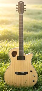 Geake G-6 41-Inch Acoustic Dual-Use Guitar Spruce Mahogany Body Matte Pick-up High Quality Cutaway Music Factory - Product Image 3