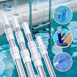 Postes telescópicos de aluminio para <span class=keywords><strong>piscina</strong></span>, accesorios para <span class=keywords><strong>piscina</strong></span> telescópica - Product Image 2