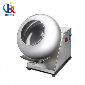 Machine à enrober les noix, les caramelisés et les cacahuètes en acier inoxydable – Équipement pour enrober le popcorn enrobé de sucre - Product Image 2