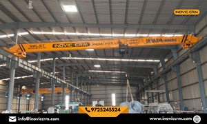 Pont roulant monopoutre de 1 à 20 tonnes avec chariot d'extrémité |   Solution économique de manutention de matériaux - Product Image 4