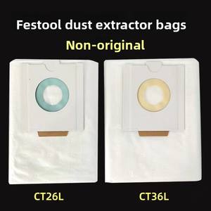 Nouveaux sacs SMS auto-nettoyants pour <span class=keywords><strong>aspirateur</strong></span> Pur Dust Extractor 496187 pour Festool CT CTL CTM 26 CT 26/5 496187 Accessoire pour <span class=keywords><strong>aspirateur</strong></span> - Product Image 2