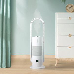 <span class=keywords><strong>Ventilateur</strong></span> moderne sans lame purificateur d'air ionisé ventilateurs électriques pour la maison humidification de l'air <span class=keywords><strong>ventilateur</strong></span> sur pied avec télécommande Tuya - Product Image 4