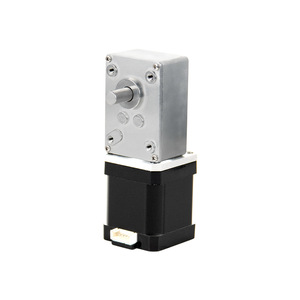 Moteur pas à pas Nema 17 hybride 2 phases, couple 0,5 Nm, arbre 5,0 mm, tension CC 24V 12-48V, avec réducteur - Product Image 1