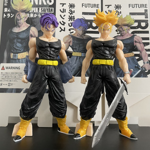 Figuras de Acción de PVC de Dibujos Animados, Modelo Sanctuary Saiyan, Cabello Morado y Cabello Amarillo, Disponibles en Japón, Venta al Por Mayor - Product Image 6