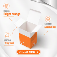 Boîte en carton recyclé personnalisée pour cosmétiques, emballage sur mesure pour flacons de parfum, soins de la peau, rouge à lèvres, taille et logo sur mesure