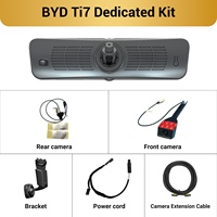 Caméra de tableau de bord pour rétroviseur BYD Ti7 H10 Pro avec streaming, 2K, 9,2 pouces, double objectif avant et arrière, WiFi, certifiée CE FCC, d'origine usine