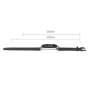 Bracelet de remplacement intelligent en cuir véritable Mijobs GT pour Xiaomi 7 6 5 4 3 - Product Image 5