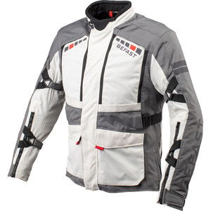 Befast VALKYRIA CE Certificado 3 capas Negro Gris chaqueta de moto XXL - Product Image 2