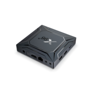 X96 M200 IP TV Box Android14 Amlogic S905X5M 6nm CPU Quad Core ARM Cortex A55 Construir en el soporte de la red AV1 4K ULTRA HD Gigabit LAN