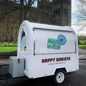 Carrito de Comida Móvil Personalizado 2025 para BBQ, Café, Hot Dogs y Helados, con Remolque de Comida Totalmente Equipado - Product Image 6