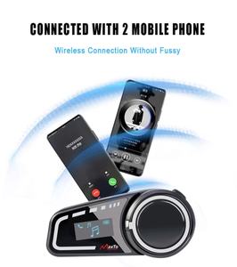 Maxto M2C 1000M Langstrecken-Intercom Bluetooth-Kopfhörer Motorradhelm-Headset mit <span class=keywords><strong>2</strong></span>-in-1-Mikrofon - Product Image 5
