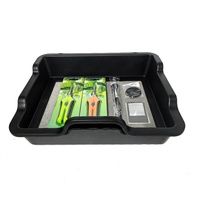 Nouveau produit phare e-commerce transfrontalier : Ensemble de plateaux de taille moyenne M-Trim pour la taille des plantes, avec filtre en maille extractible facilement remplaçable, pour le jardinage