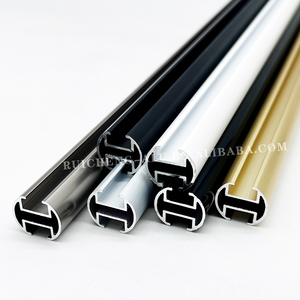 Ruicheng Rail de <span class=keywords><strong>rideau</strong></span> en aluminium au design moderne <span class=keywords><strong>Tringle</strong></span> à <span class=keywords><strong>rideau</strong></span> de <span class=keywords><strong>plafond</strong></span> anodisé durable pour appartement Villa Fabricant d'usine - Product Image 3