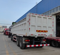 Camion benne basculante diesel Shacman X5000 6x4 d'occasion pour le transport de matériaux de construction (sable, pierre)