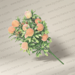 Rama de Manzana Artificial, Simulación de Árbol Frutal, para Decoración de Escaparates, Exhibición Comercial, Diseño Floral y Decoración Festiva - Product Image 3