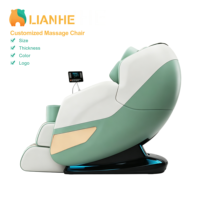 Fauteuil de massage intelligent à commande vocale IA, système de rail SL 4D, suspension sans poids, thérapie des tissus profonds, rouleaux chauffants