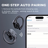 Harga Promosi X28 TWS Earbuds Nirkabel Tipe Headphone Head Phones TANPA Peredam Kebisingan Headset Nirkabel Dengan Mikrofon