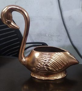 Adornos Metálicos Vintage en Forma de Cisne, Color Oro Rosa, para Botellas de Vino, Cuchara, Utensilios de Bar, Enfriador de Botellas de Champán - Product Image 3