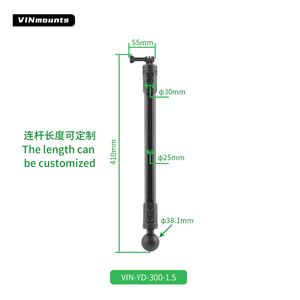Soporte de Abrazadera Resistente y Duradero para GoPro Hero y DJI Osmo Action VIN-YD-300-1.5 o VIN-YD-600-1.5 - Product Image 5