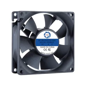 80mm 12V 24V 80*80*25mm Axial Fan 8025 DC Brushless Waterproof micro Fan with CE RoHS FCC Certificates