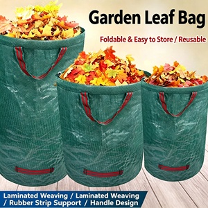 Sacs à déchets <span class=keywords><strong>de</strong></span> jardin en plastique robustes, grande capacité, économiques, pour feuilles tombées, déchets <span class=keywords><strong>de</strong></span> jardin, collecte <span class=keywords><strong>de</strong></span> débris - Product Image 1