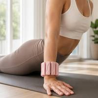 Sangles de poignet et de cheville réglables en élastomère thermoplastique personnalisées pour yoga et exercices, bandes de gravité pour sacs de sable, fabrication chinoise