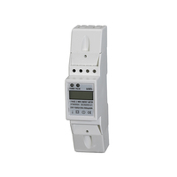 Bloqueur de compteur électrique, boîte de compteur KWH, compteur d'énergie électrique triphasé 40a 10a AC DC