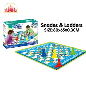 高品质家庭棋盘游戏可折叠蛇和梯子儿童象棋垫SL11A097