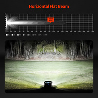 Nouvelle barre lumineuse LED tout-terrain 2026 avec DRL ambre 4x4 12V 24V, modulaire et connectable, pour camion, UTV, SXS
