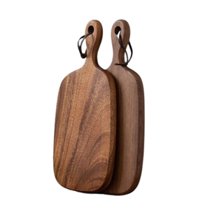 Planche à découper en bois naturel Butcher Pizza Server Board Planches en bois Royal Look Hotel Kitchen Vegetable Chopper Blocks - Product Image 2