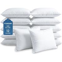 Oreiller économique moderne, doux, à garnissage solide, alternative au duvet, hypoallergénique et durable, et fabricant de literie OEM