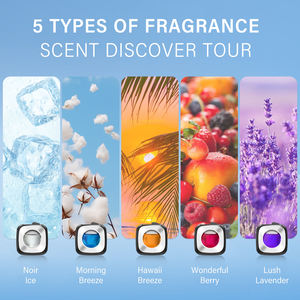 베스트 셀러 아레온 라벤더 맞춤형 로고 OEM 자동차 향수 리필 액체 향 벤트 클립 디퓨저 자동차 공기 청정기 - Product Image 2