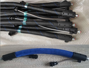Máquina de llenado de <span class=keywords><strong>pavimento</strong></span>, terminal de harting DN10MM DN8 de 4 pines, manguera de control de temperatura de calefacción eléctrica - Product Image 2
