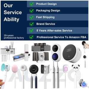 Esterilizador Doméstico Inalámbrico Recargable UV, Soporte para Cepillos de Dientes, Dispensador Automático de Pasta Dental - Product Image 4