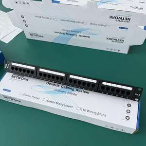 24 porte 19 "Rack Mount 1U Cat6 Cat5e Cat6a Keystone 24 porte <span class=keywords><strong>Patch</strong></span> <span class=keywords><strong>Panel</strong></span> 24 porte Cat6 <span class=keywords><strong>Patch</strong></span> <span class=keywords><strong>Panel</strong></span> - Product Image 6