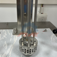 Homogénéisateur émulsifiant à cisaillement élevé Lifting Lab avec moteur sans balais 220V pour la production cosmétique/chimique/alimentaire