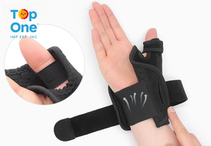 TopOne Sports Muñequera flexible con envoltura de compresión Palm Guard para rehabilitación y fijación de la articulación del pulgar - Product Image 2
