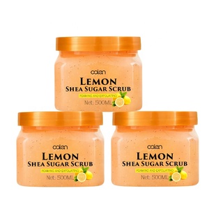 <span class=keywords><strong>Gommage</strong></span> de bain au citron pour femmes, Logo personnalisé, tampon nettoyant pour le <span class=keywords><strong>visage</strong></span> - Product Image 1