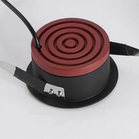 Plafonniers LED encastrés ultra-minces en aluminium anti-éblouissement 9W/12W/15W/18W/20W, dimmables, COB, AC90-260V, garantie 5 ans