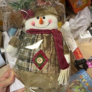 Poupée télescopique de Noël Père Noël Bonhomme de neige Élan pour décorations de vitrine d'hôtel et de centre commercial - Product Image 3