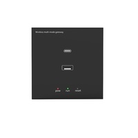 Gateway de Pared Multimodo Tuya Zigbee 3.0 BLE Mesh, Hub Inteligente para el Hogar, Tipo 86, Montaje en Pared, con Puerto USB Tipo-C