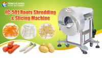 Automatische aardappel-, gember-, wortel- en bananen snijmachine FC-501 FC-501L